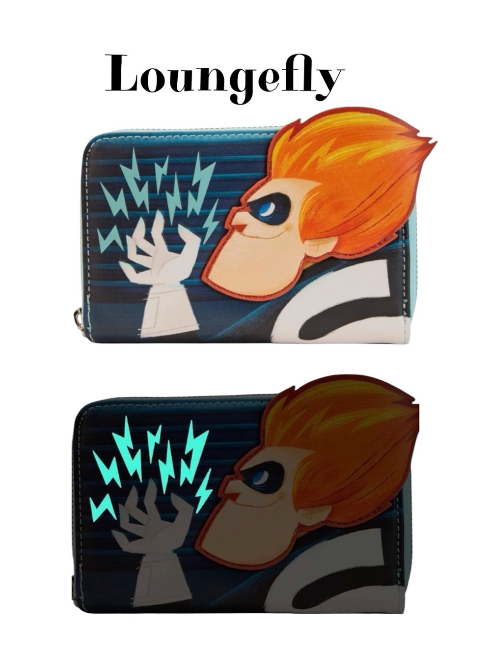 NWT Pixar Loungefly Incredibles Zippered Closure Wallet